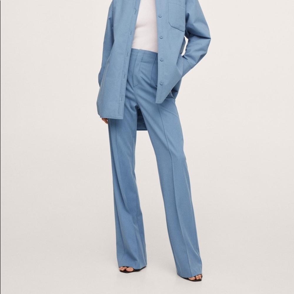 Pernille x Mango Wide-Leg Pants